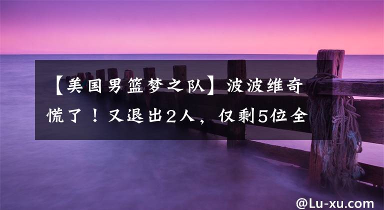 【美国男篮梦之队】波波维奇慌了!又退出2人,仅剩5位全明星,史上最惨梦之队诞生