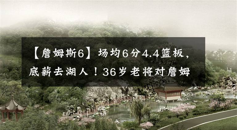 【詹姆斯6】场均6分4.4篮板，底薪去湖人！36岁老将对詹姆斯还有用吗？