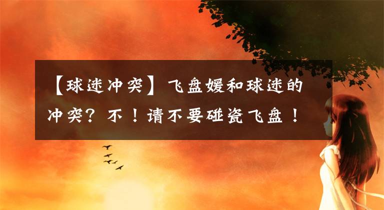 【球迷冲突】飞盘媛和球迷的冲突?不!请不要碰瓷飞盘!
