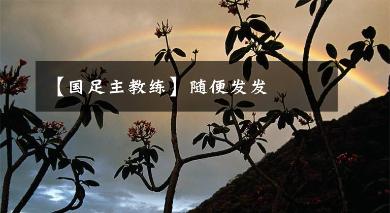 【国足主教练】随便发发