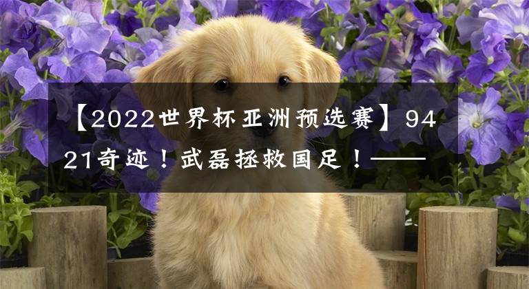 【2022世界杯亚洲预选赛】9421奇迹！武磊拯救国足！——2022年世界杯亚洲区预选赛第三轮中国VS越南赛后点评