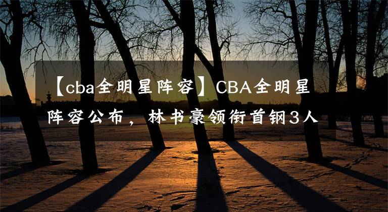 【cba全明星阵容】CBA全明星阵容公布,林书豪领衔首钢3人入选
