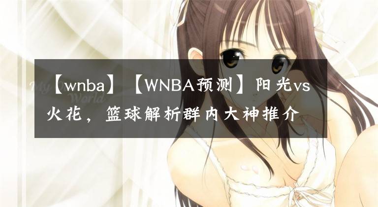 【wnba】【WNBA预测】阳光vs火花,篮球解析群内大神推介。