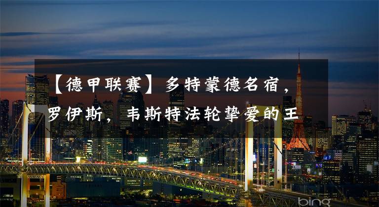 【德甲联赛】多特蒙德名宿,罗伊斯,韦斯特法轮挚爱的王子