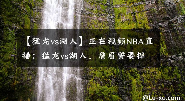 【猛龙vs湖人】正在视频NBA直播：猛龙vs湖人，詹眉誓要捍卫斯坦普斯