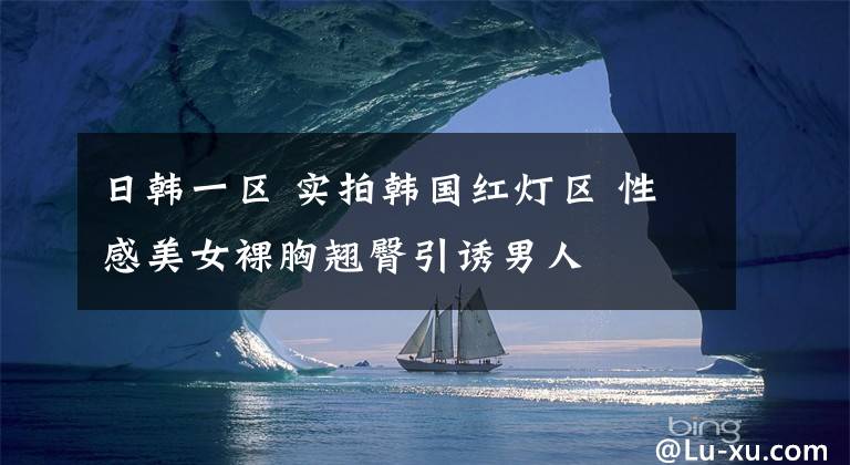 日韩一区 实拍韩国红灯区 性感美女裸胸翘臀引诱男人