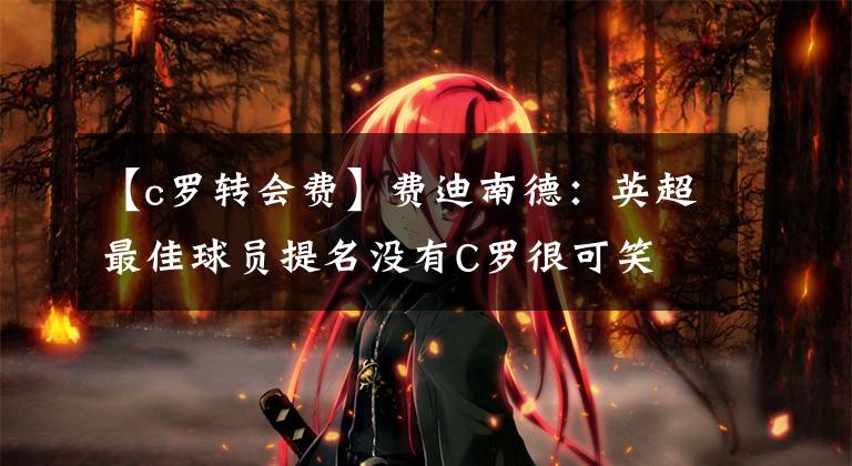 【c罗转会费】费迪南德：英超最佳球员提名没有C罗很可笑 ，他下赛季100％留在曼联.