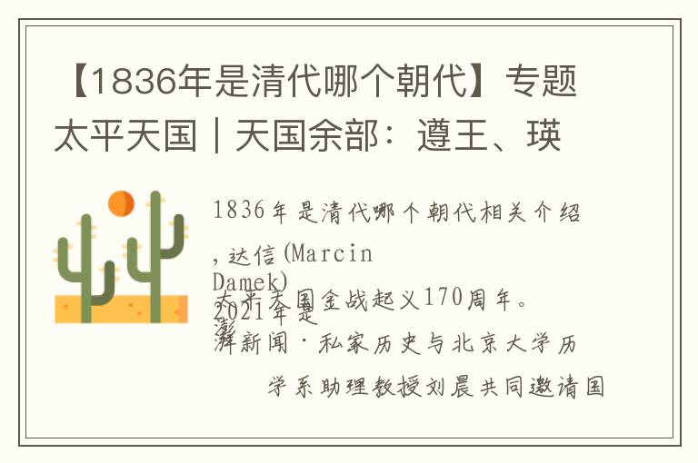【1836年是清代哪个朝代】专题太平天国︱天国余部：遵王、瑛王、琅王的“后来”故事