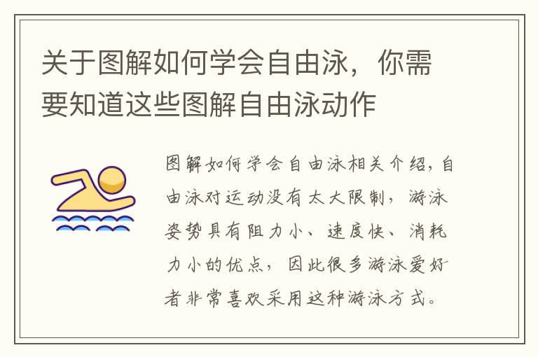 关于图解如何学会自由泳,你需要知道这些图解自由泳动作