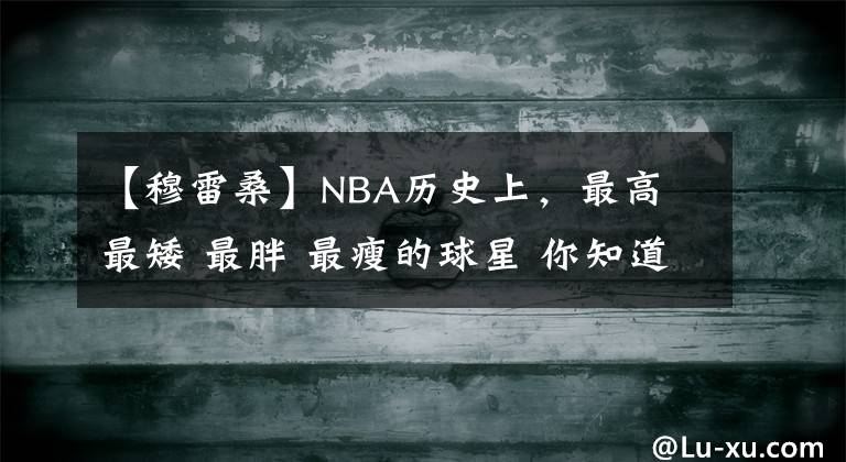 【穆雷桑】NBA历史上，最高 最矮 最胖 最瘦的球星 你知道是谁吗？