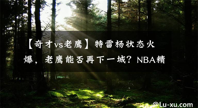 【奇才vs老鹰】特雷杨状态火爆，老鹰能否再下一城？NBA精选：奇才VS老鹰