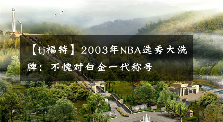 【tj福特】2003年NBA选秀大洗牌:不愧对白金一代称号