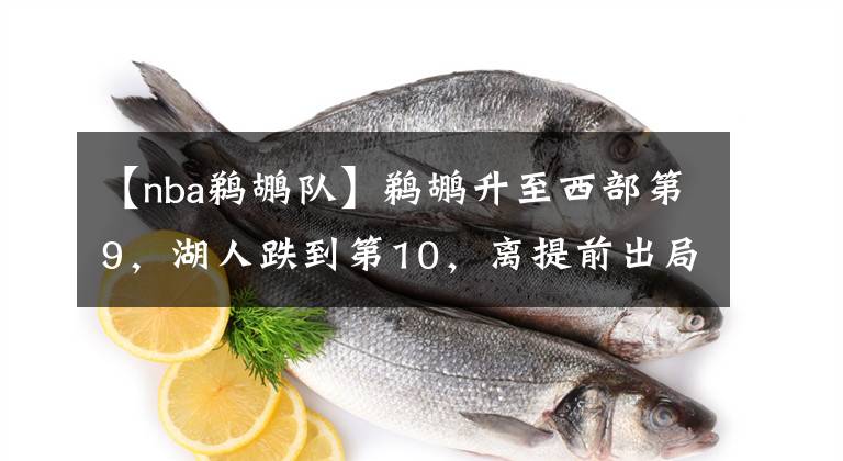 【nba鹈鹕队】鹈鹕升至西部第9,湖人跌到第10,离提前出局仅一步之遥