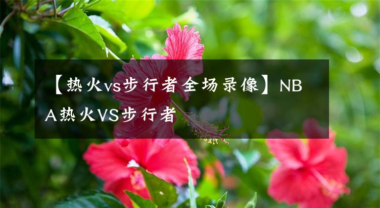 【热火vs步行者全场录像】NBA热火VS步行者