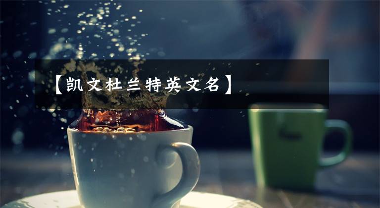 【凯文杜兰特英文名】