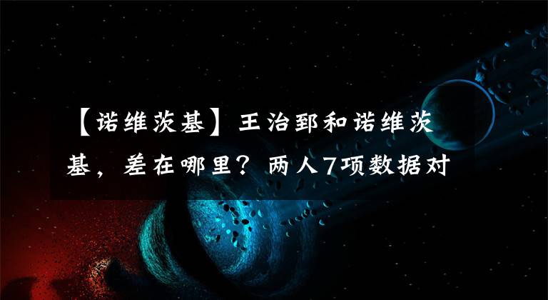 【诺维茨基】王治郅和诺维茨基,差在哪里?两人7项数据对比,答案一目了然