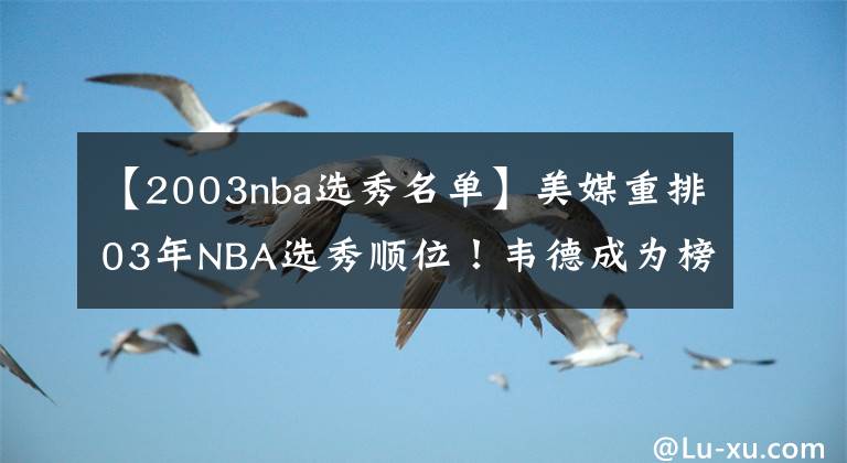 【2003nba选秀名单】美媒重排03年NBA选秀顺位！韦德成为榜眼，詹皇甜瓜顺位没有改变