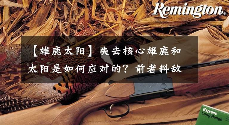 【雄鹿太阳】失去核心雄鹿和太阳是如何应对的？前者料敌于先后者扬己之长