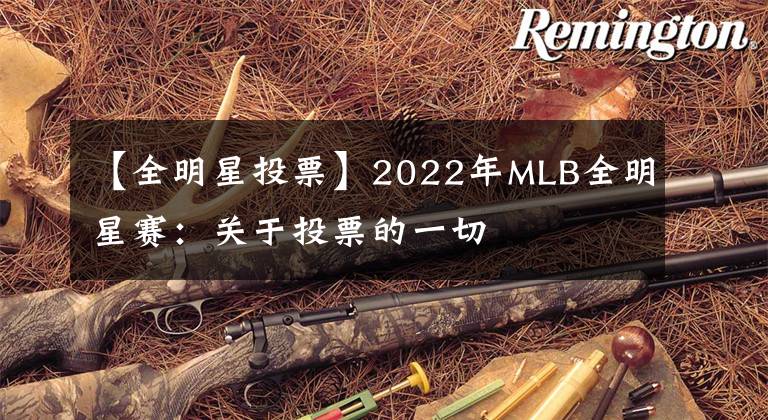 【全明星投票】2022年MLB全明星赛：关于投票的一切