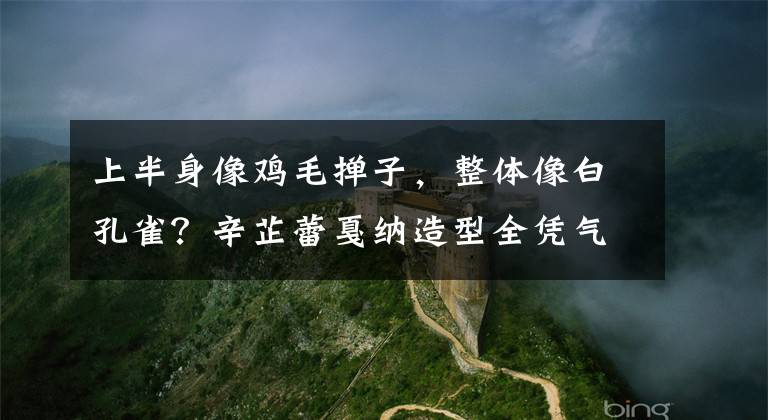 上半身像鸡毛掸子，整体像白孔雀？辛芷蕾戛纳造型全凭气质