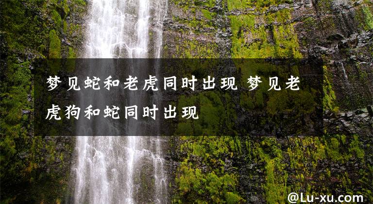 梦见蛇和老虎同时出现 梦见老虎狗和蛇同时出现